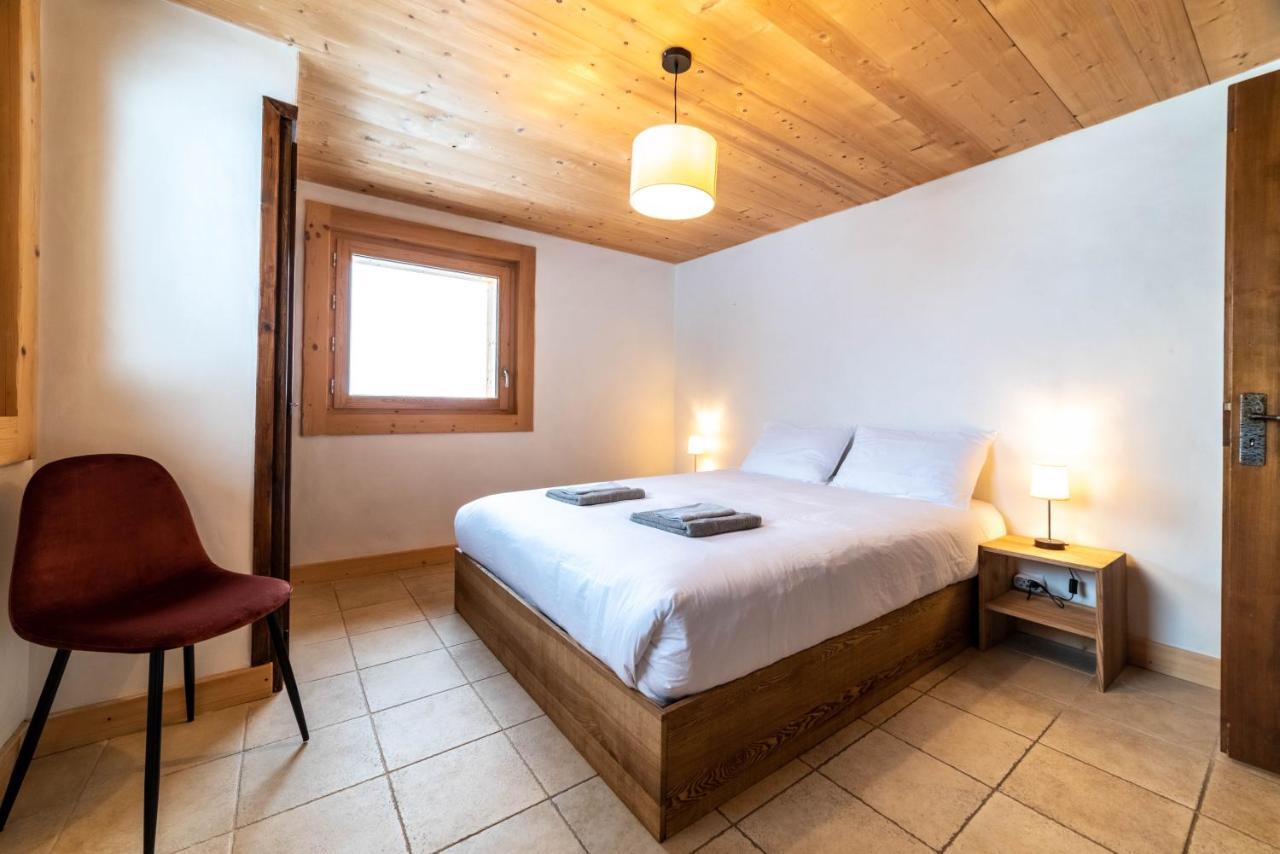 Chalet Vue Mont-Blanc, +4 Chambres, Cheminee Megeve Bagian luar foto