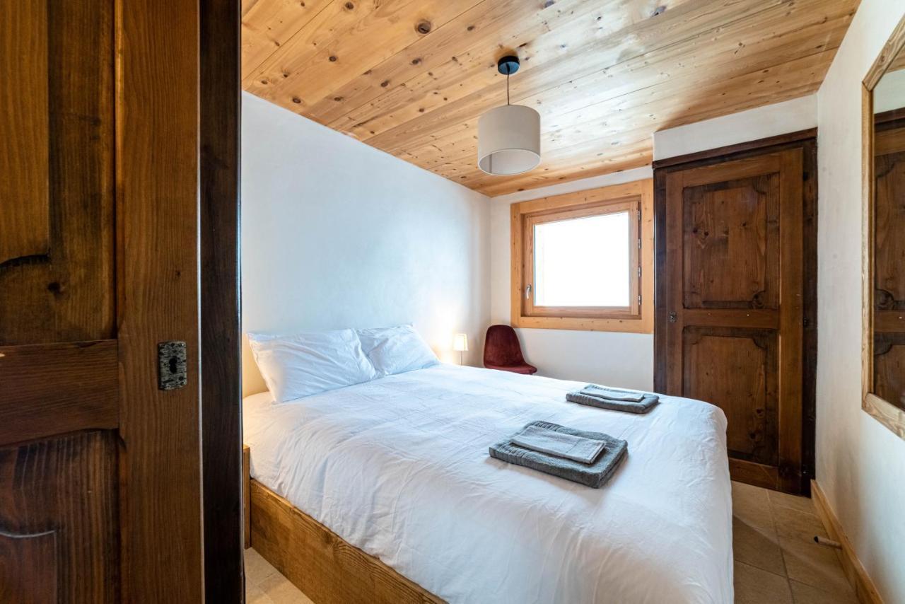 Chalet Vue Mont-Blanc, +4 Chambres, Cheminee Megeve Bagian luar foto