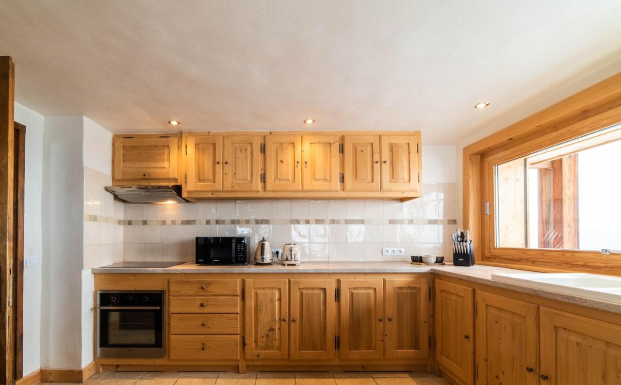 Chalet Vue Mont-Blanc, +4 Chambres, Cheminee Megeve Bagian luar foto