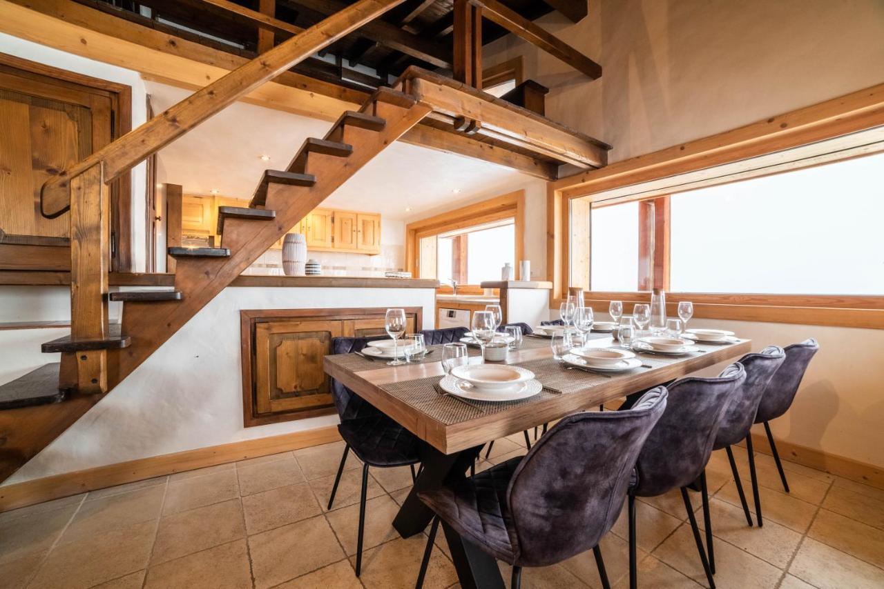 Chalet Vue Mont-Blanc, +4 Chambres, Cheminee Megeve Bagian luar foto