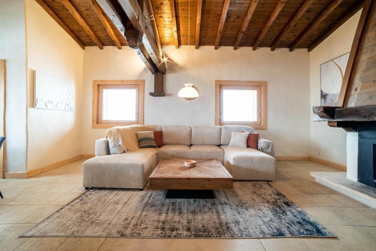 Chalet Vue Mont-Blanc, +4 Chambres, Cheminee Megeve Bagian luar foto